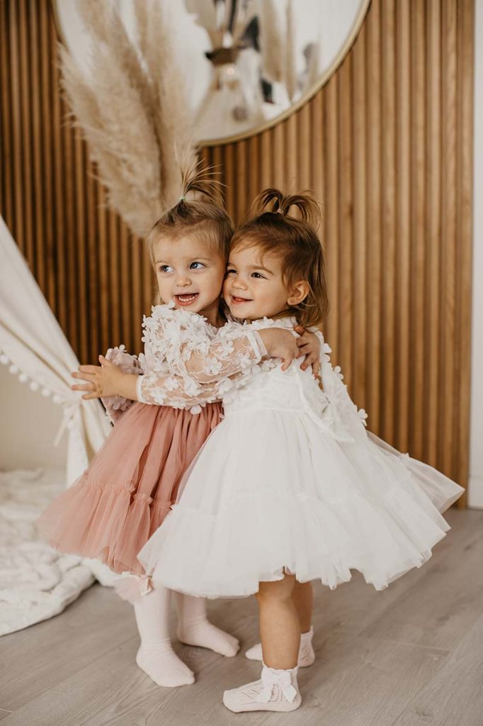 Svečana haljina za devojčice Emma - roza