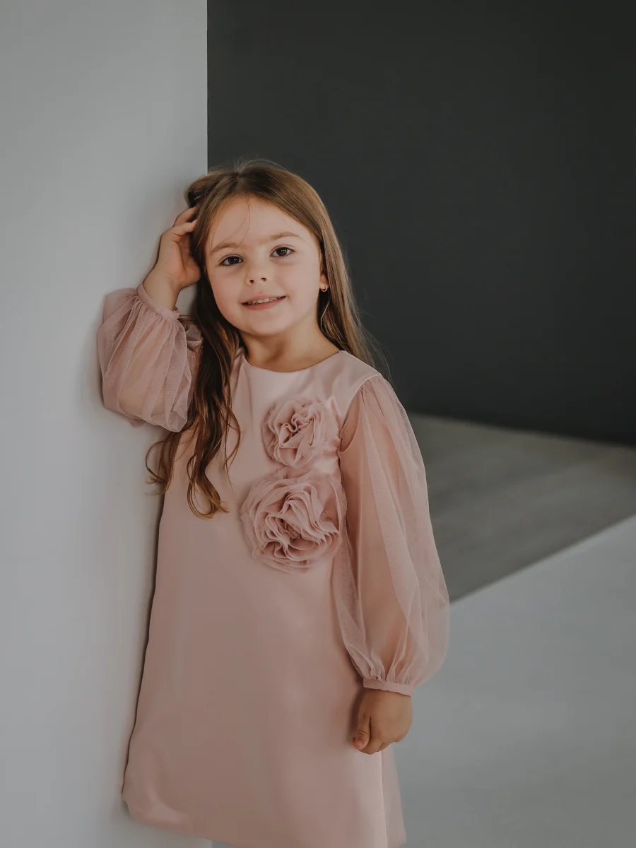 DRAGA ROZE DECIJA Svečana haljina za devojčice Draga - roze
