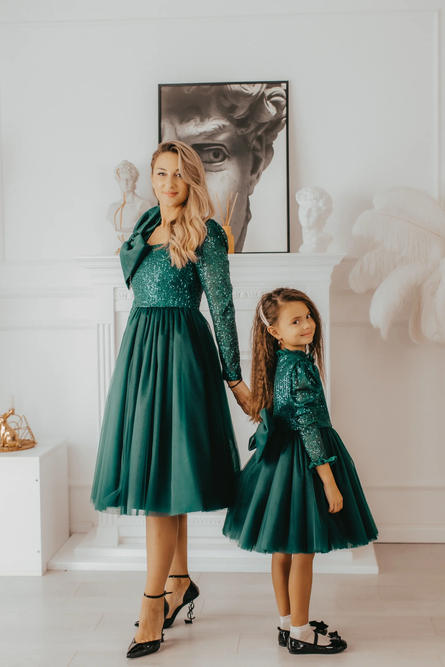 Svečana haljina Isabel - set za mamu i ćerku - Slika 2