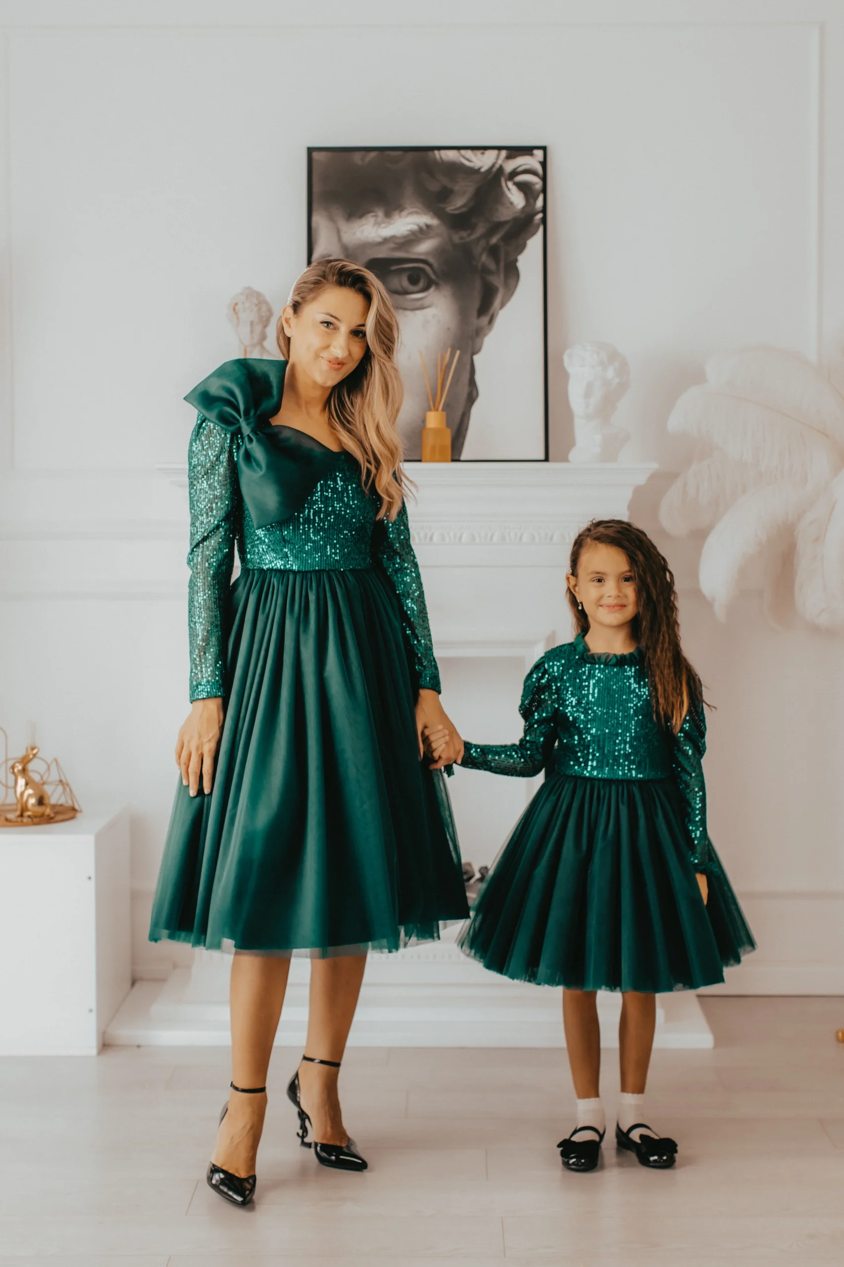 Svečana haljina Isabel - set za mamu i ćerku