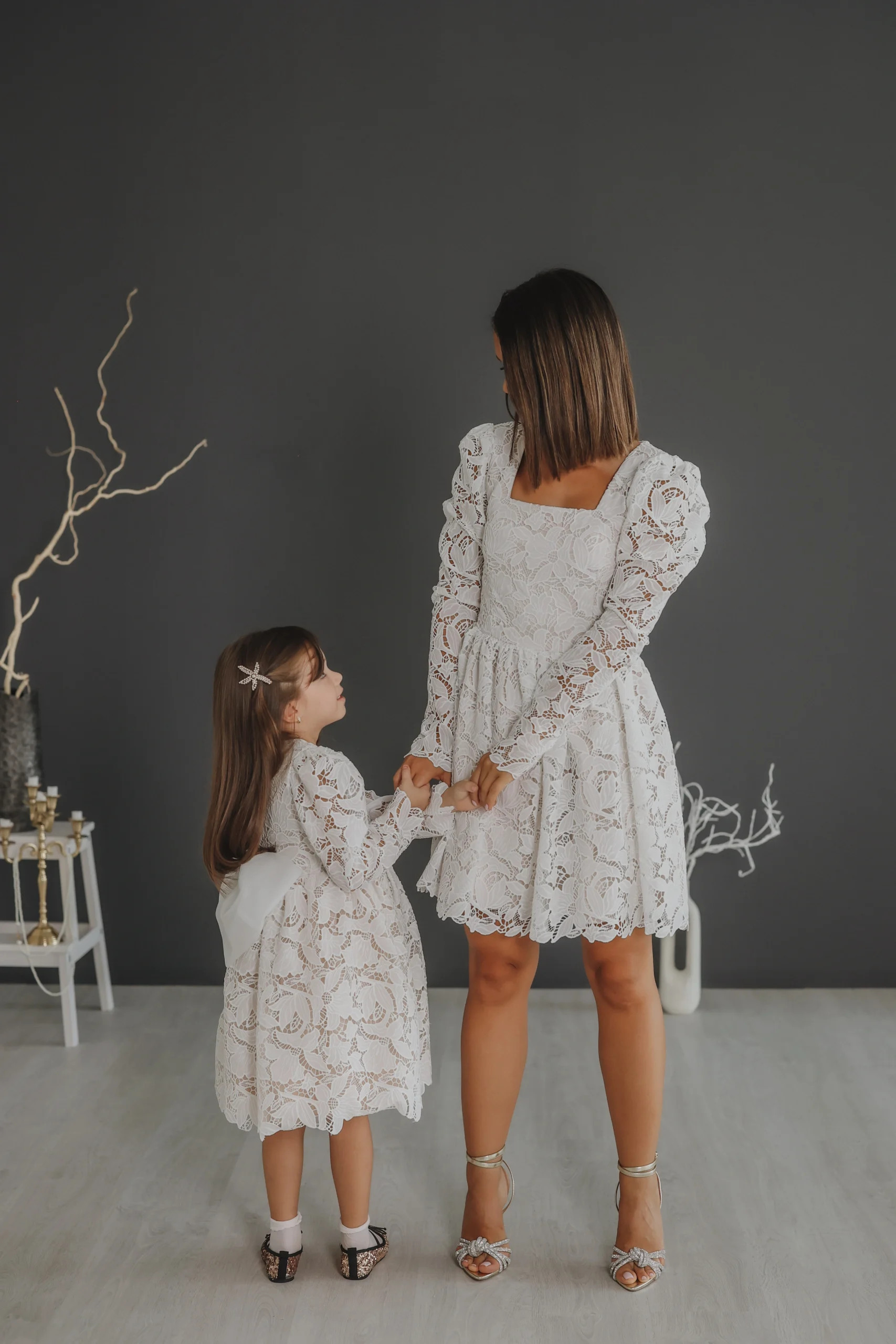 Svečana haljina Kloe - set za mamu i ćerku - Slika 2