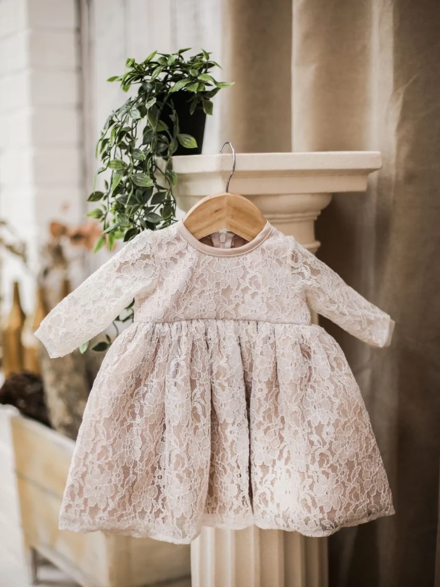 NADA NUDE Svečana haljina za devojčice Nada - bež