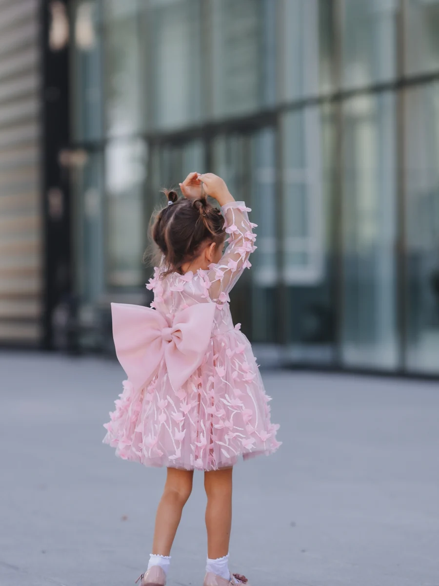 ZOE ROZE DECIJA Svečana haljina za devojčice Zoe - roze