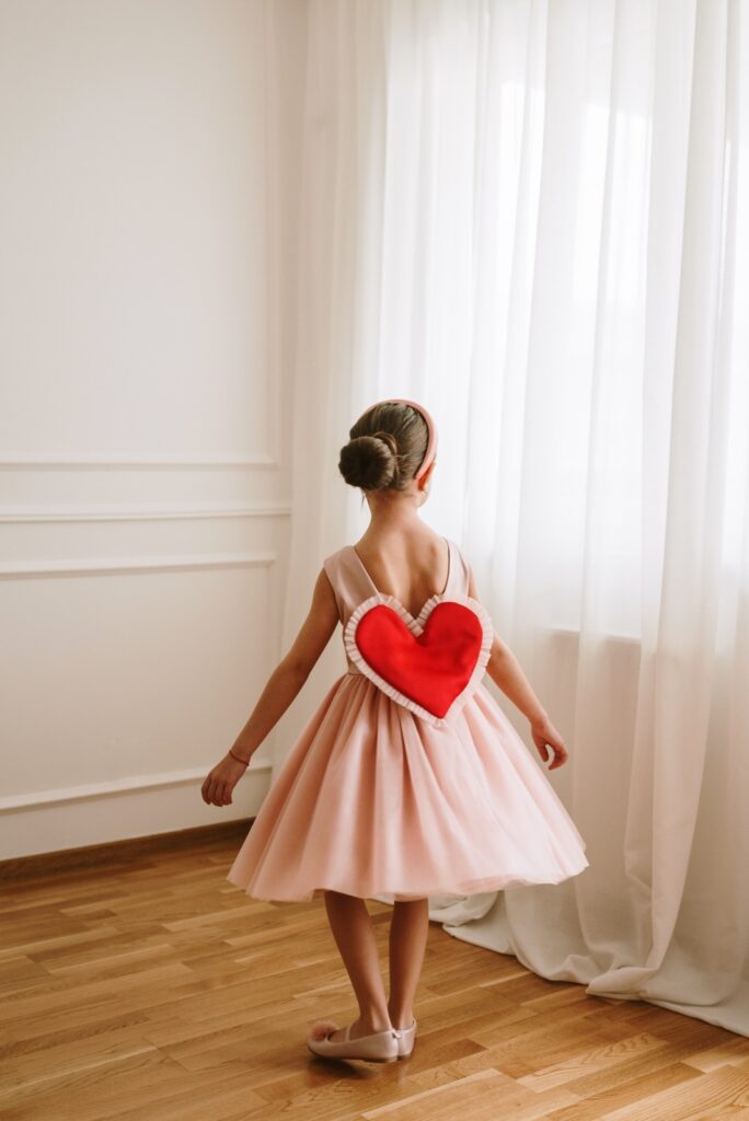 Svečana haljina za devojčice Mona – haljinica bez rukava balerina stil